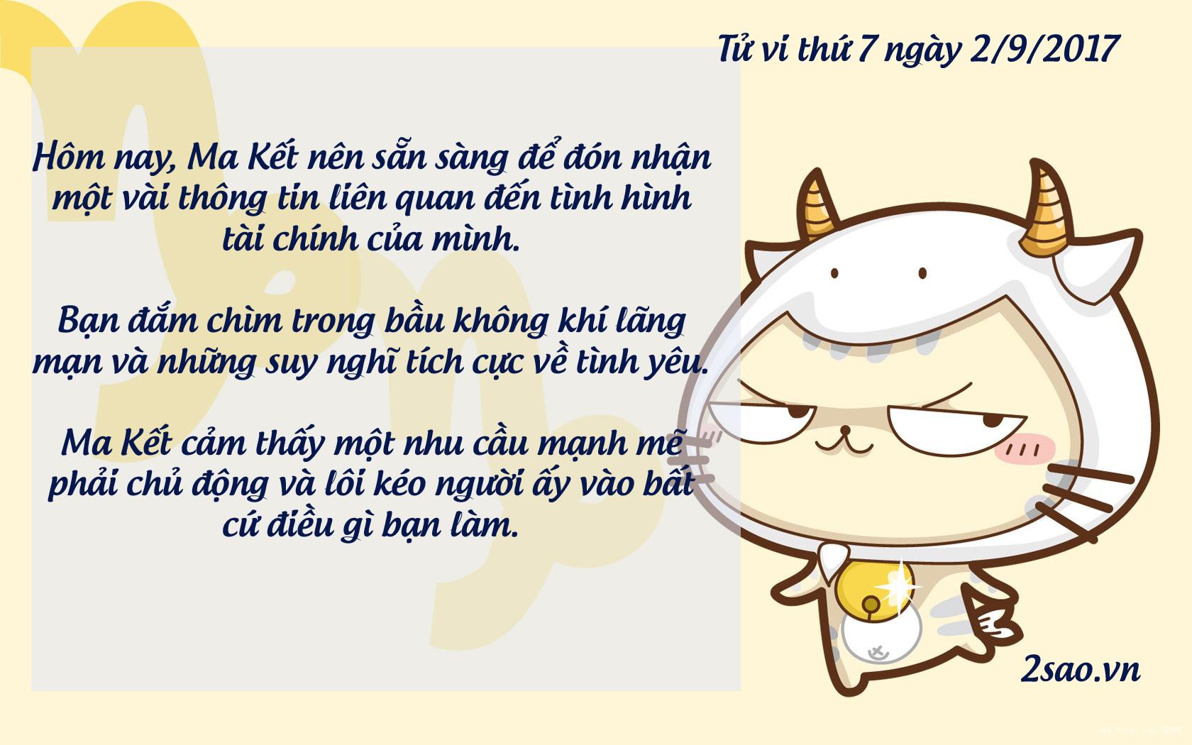 Tử vi thứ 7 ngày 2/9/2017 của 12 cung hoàng đạo-10