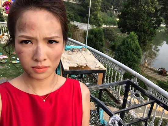 Loạt ảnh hé lộ cái kết không hề đau thương như trên màn ảnh của Người phán xử-9