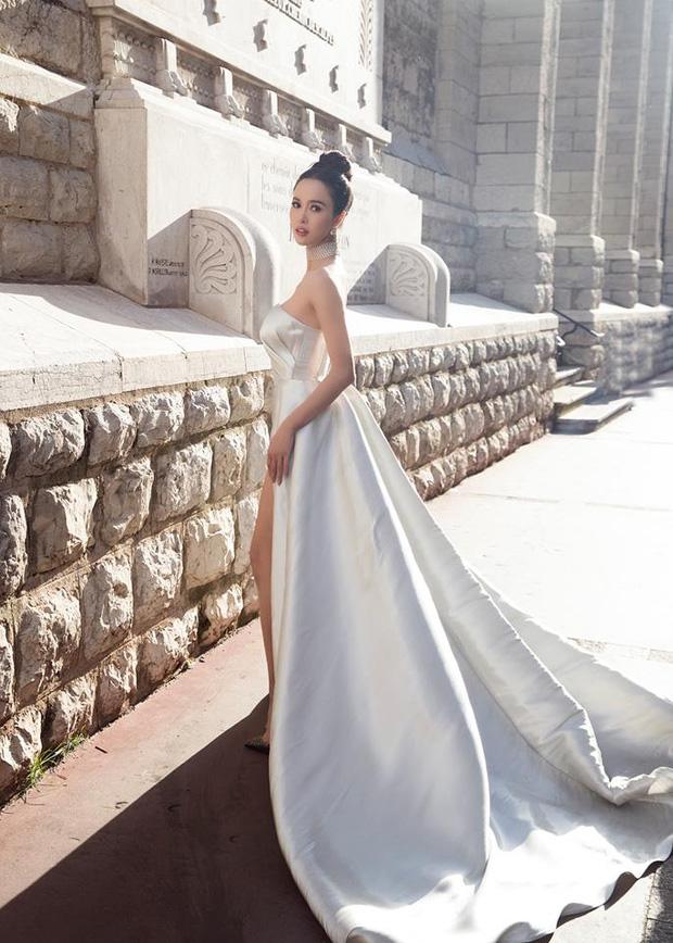 Hoàng Thuỳ đụng hàng váy xẻ tà cao vút quá đỗi gợi cảm với Minh Hằng, Vũ Ngọc Anh-8