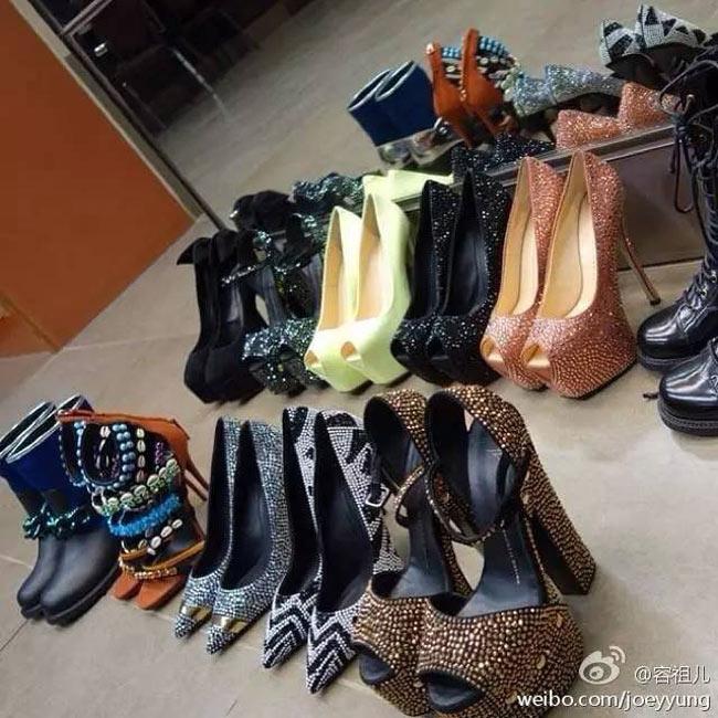 Siêu sao Hoa Ngữ biến dạng bàn chân vì sở thích đi giày cao gót quái chiêu-2