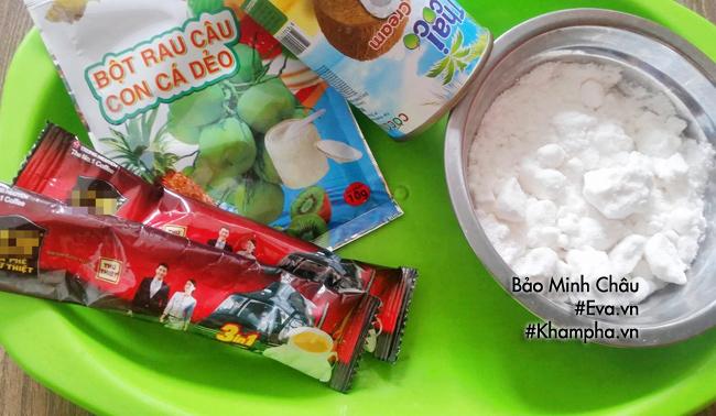 Cách làm bánh trung thu thạch rau câu vị cà phê, cốt dừa-1
