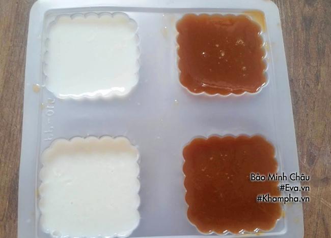Cách làm bánh trung thu thạch rau câu vị cà phê, cốt dừa-5