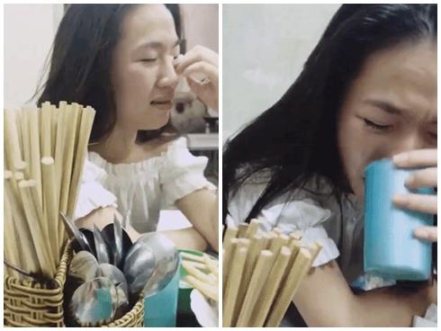 Nghe chàng trai nói không được lấy vợ vì nghèo, cô gái vừa khóc tức tưởi vừa nâng chén tiêu sầu