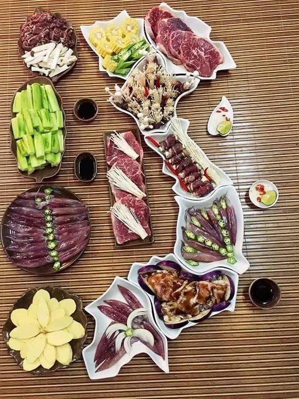 Mâm cơm hình chữ S xuất hiện đúng đợt Quốc khánh 2/9 khiến dân mạng thích thú-6