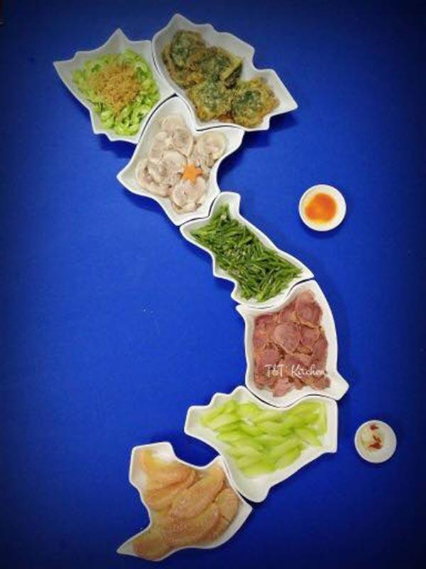 Mâm cơm hình chữ S xuất hiện đúng đợt Quốc khánh 2/9 khiến dân mạng thích thú-7