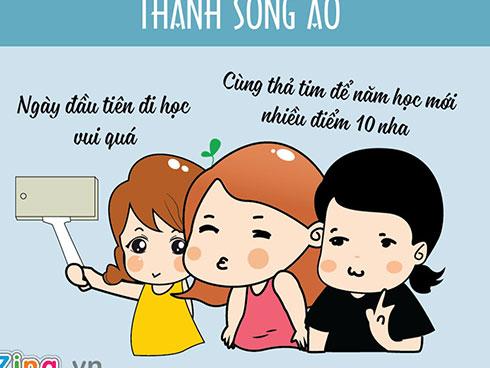 Những người bạn 'thể nào cũng gặp' vào năm học mới