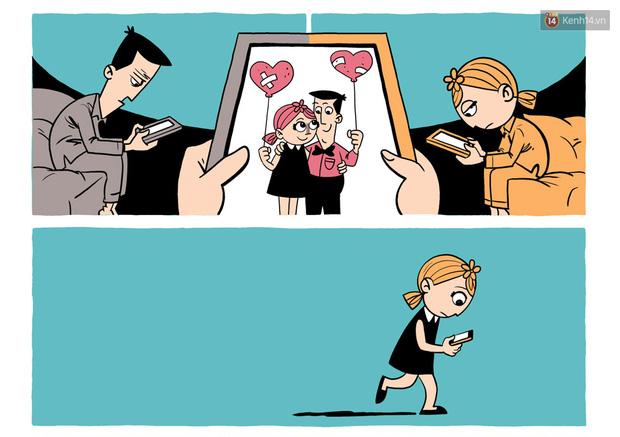 Bộ tranh: Khi bạn yêu ai đó, hãy để họ tự do-5