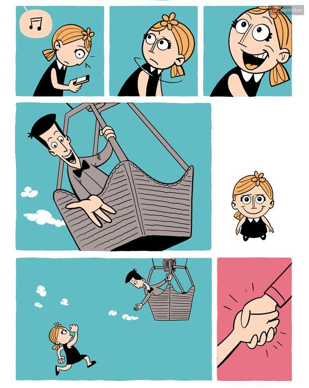 Bộ tranh: Khi bạn yêu ai đó, hãy để họ tự do-6