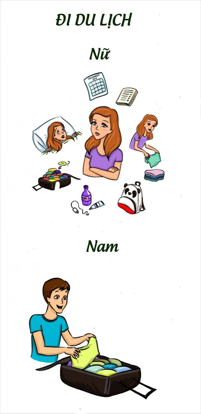 Bộ tranh vui: Bi kịch về sự khác biệt có thật giữa nam và nữ-4