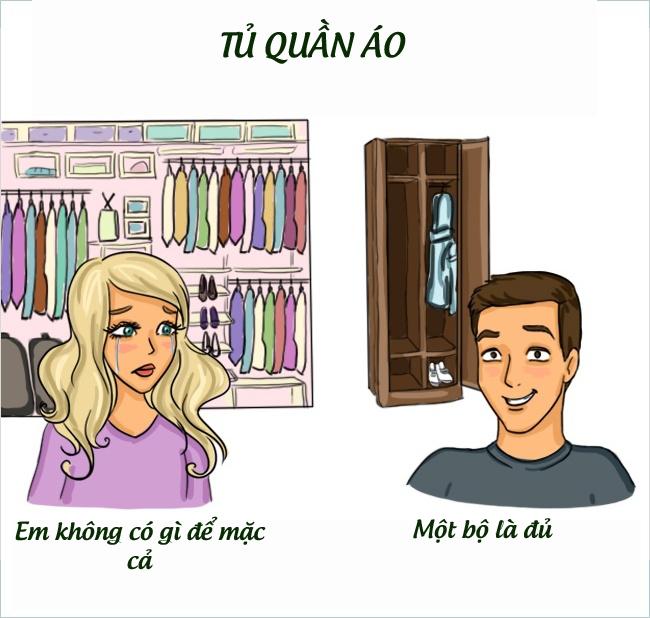 Bộ tranh vui: Bi kịch về sự khác biệt có thật giữa nam và nữ-7