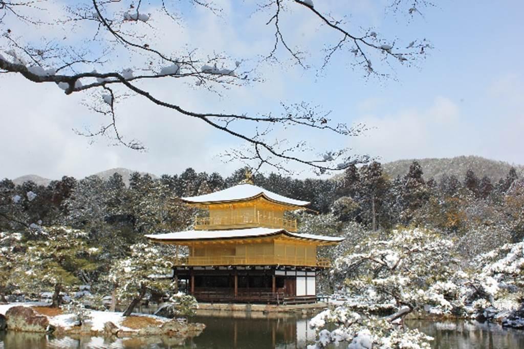 Choáng ngợp ngôi chùa được dát bằng vàng thật ở Nhật Bản-7