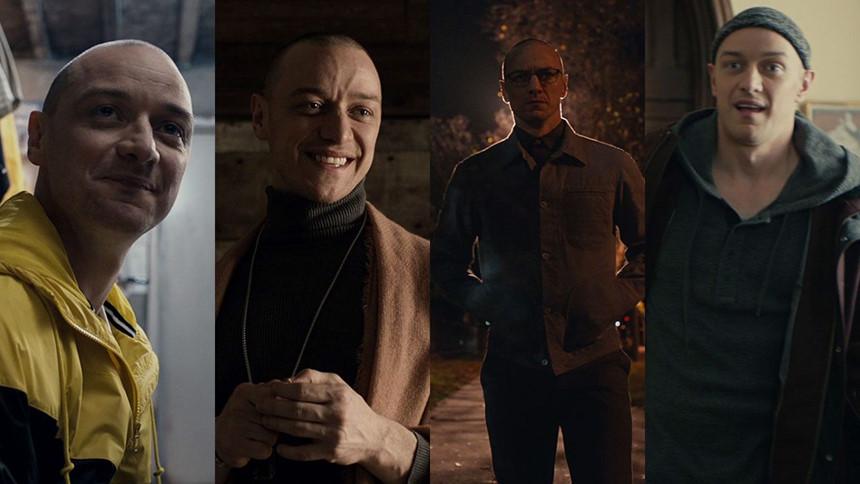 Trong Split, có đến 24 nhân cách khác nhau bên trong con người Kevin Crumb. Dù khán giả chỉ được diện kiến 7 trong số đó, bao gồm Dennis, Patricia, Hedwig, Barry, Orwell, Jade và Beast nhưng cũng đã đủ chứng minh tài năng diễn xuất xuất thần của nam diễn viên James McAvoy. Bộ phim cũng đã đem lại cho anh rất nhiều lời khen của giới phê bình phim và khán giả.