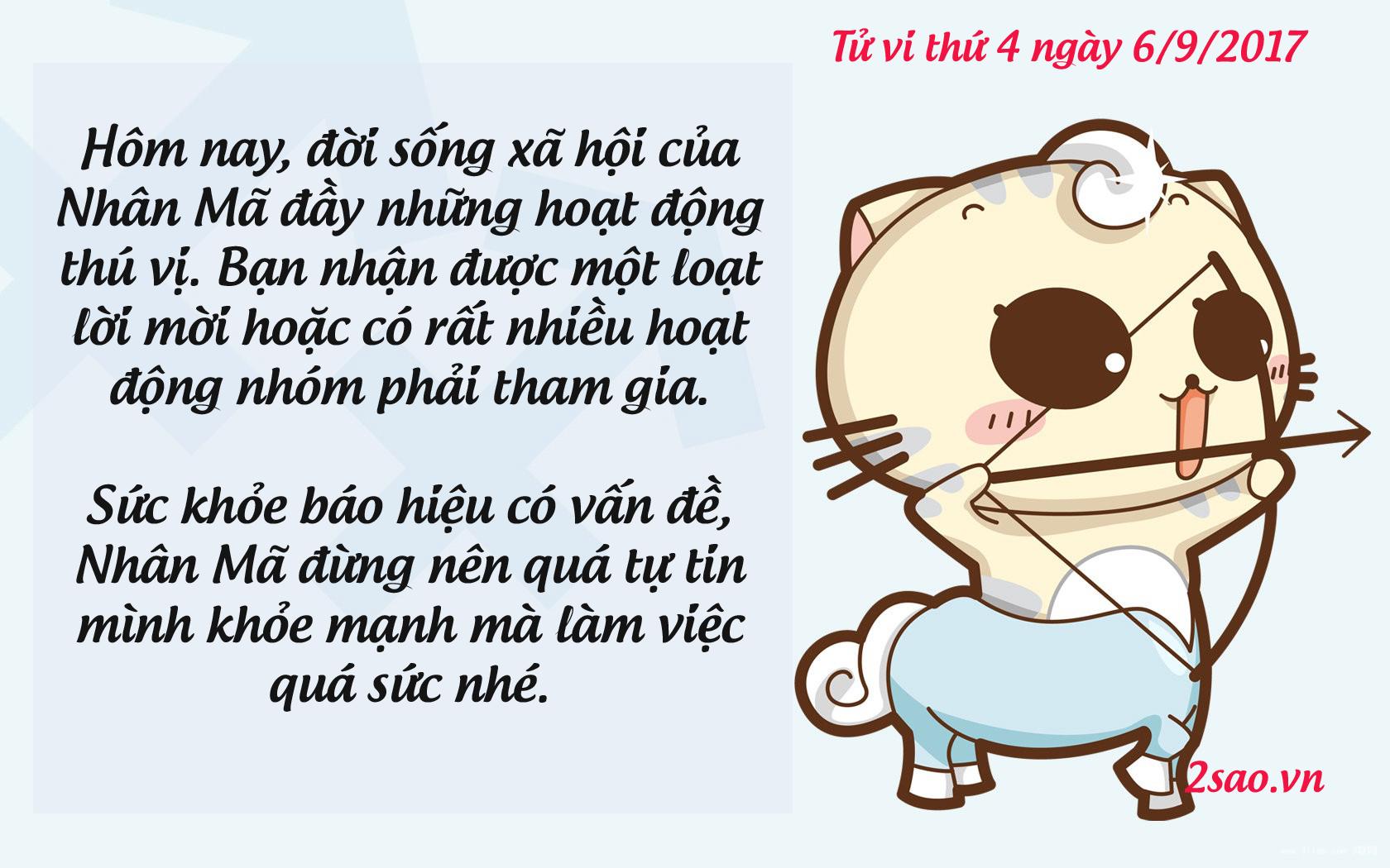 Tử vi thứ 4 ngày 6/9/2017 của 12 cung hoàng đạo-9