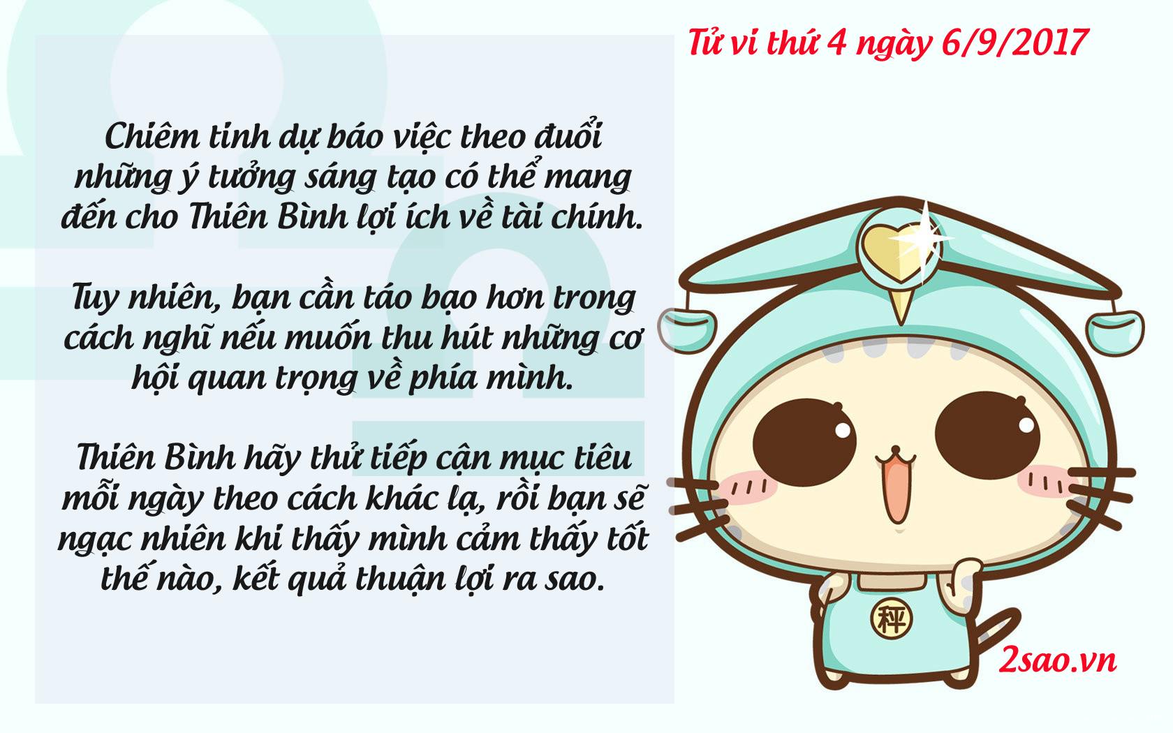 Tử vi thứ 4 ngày 6/9/2017 của 12 cung hoàng đạo-7