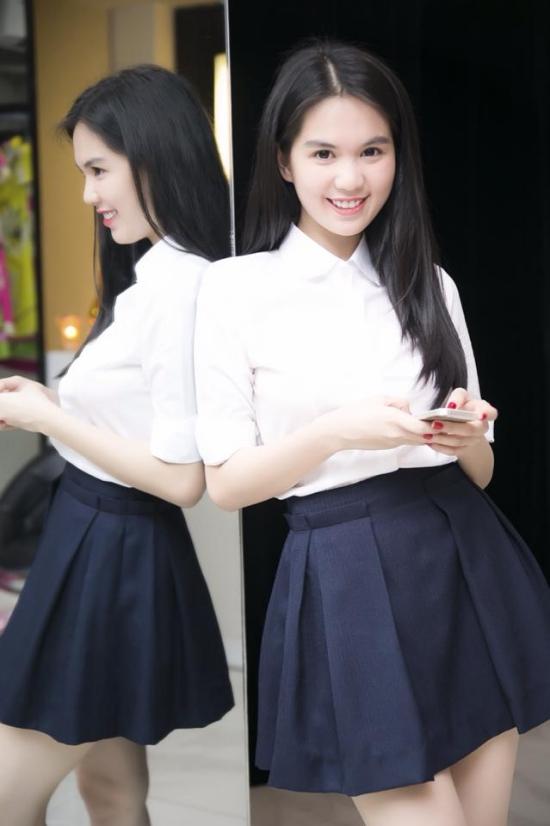 Sao Việt cưa sừng với đồng phục học sinh: Người trẻ măng tơ, kẻ già trước tuổi-4