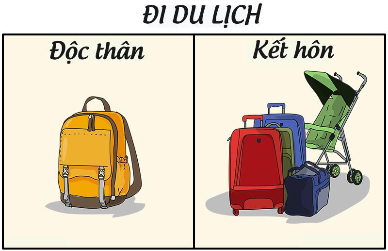 Khi còn trẻ hãy yêu hết mình, vì độc thân và đã kết hôn khác nhau thế này đây!-6