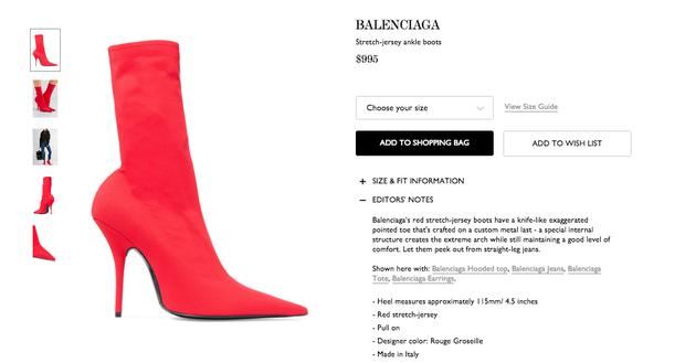 Thiết kế ankle boots đỏ rực của Balenciaga đánh gục cả Ngọc Trinh lẫn Châu Bùi-3