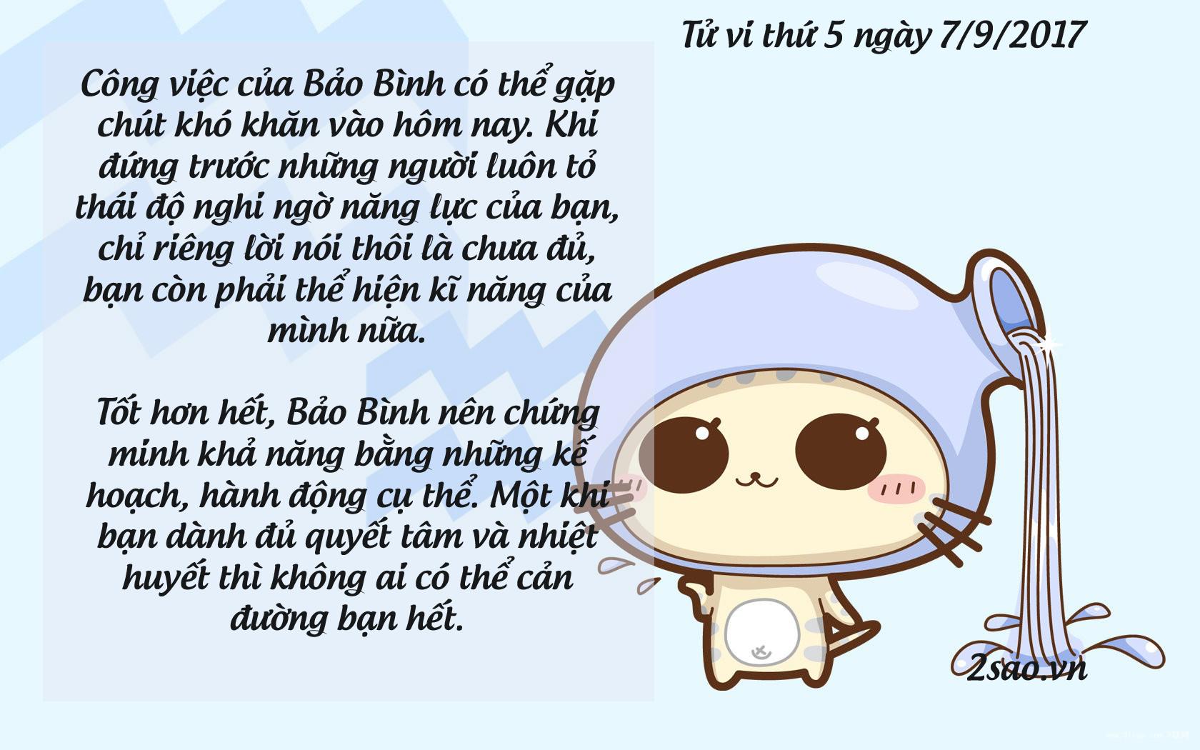 Tử vi thứ 5 ngày 7/9/2017 của 12 cung hoàng đạo-11