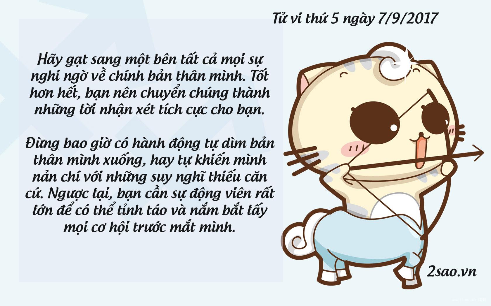 Tử vi thứ 5 ngày 7/9/2017 của 12 cung hoàng đạo-9