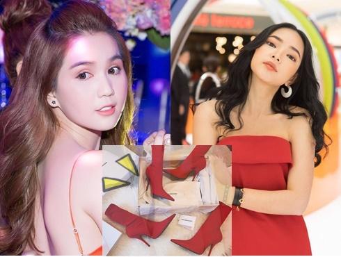 Thiết kế ankle boots đỏ rực của Balenciaga 'đánh gục' cả Ngọc Trinh lẫn Châu Bùi