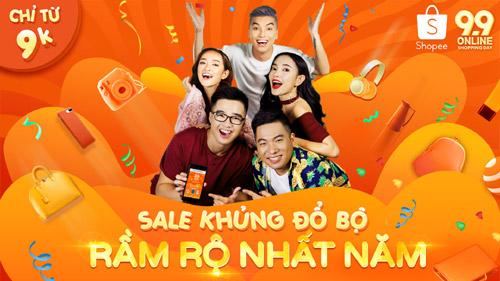 Sao Việt nóng lòng đón bão sale 99-3