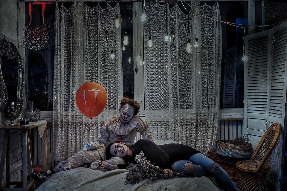 Hết hóa trang Annabelle, BB Trần khiến cả thế giới khiếp sợ với bộ ảnh bên ác ma Pennywise-6
