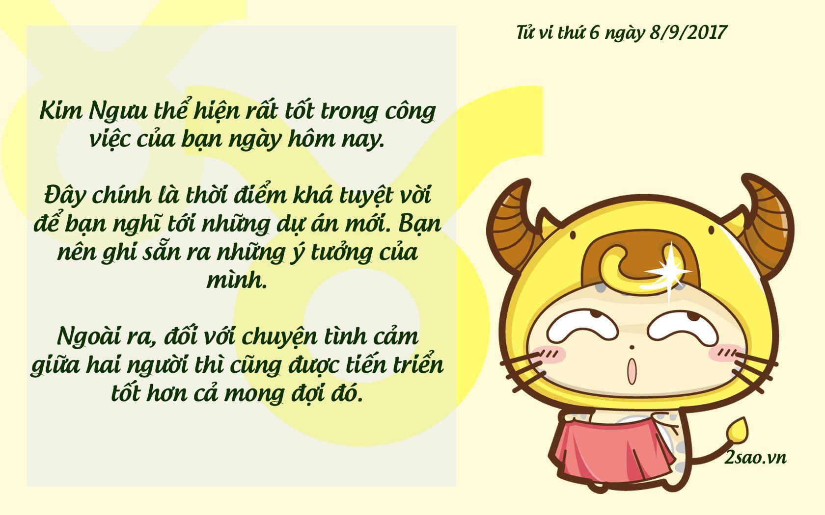 Tử vi thứ 6 ngày 8/9/2017 của 12 cung hoàng đạo-2