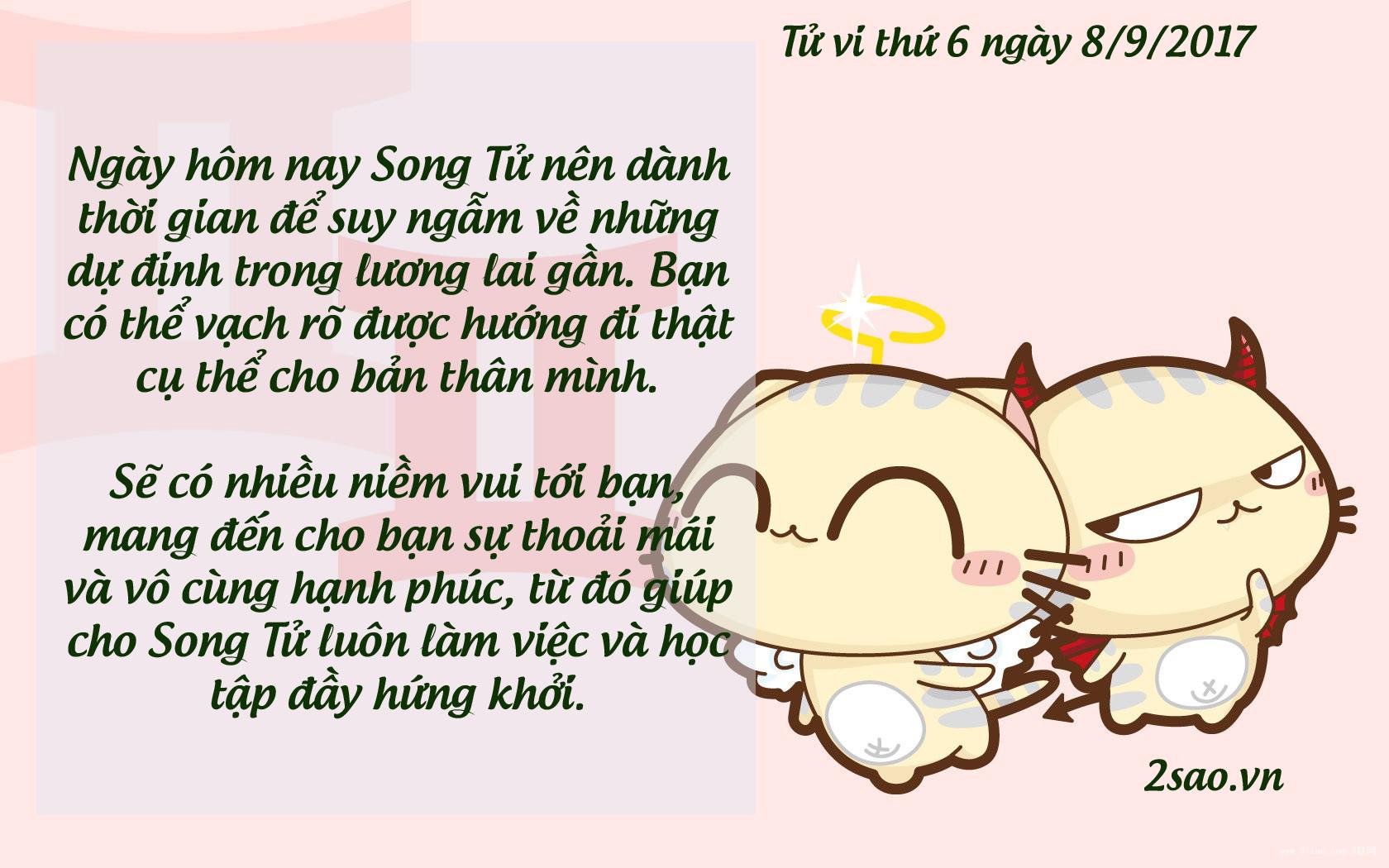 Tử vi thứ 6 ngày 8/9/2017 của 12 cung hoàng đạo-3