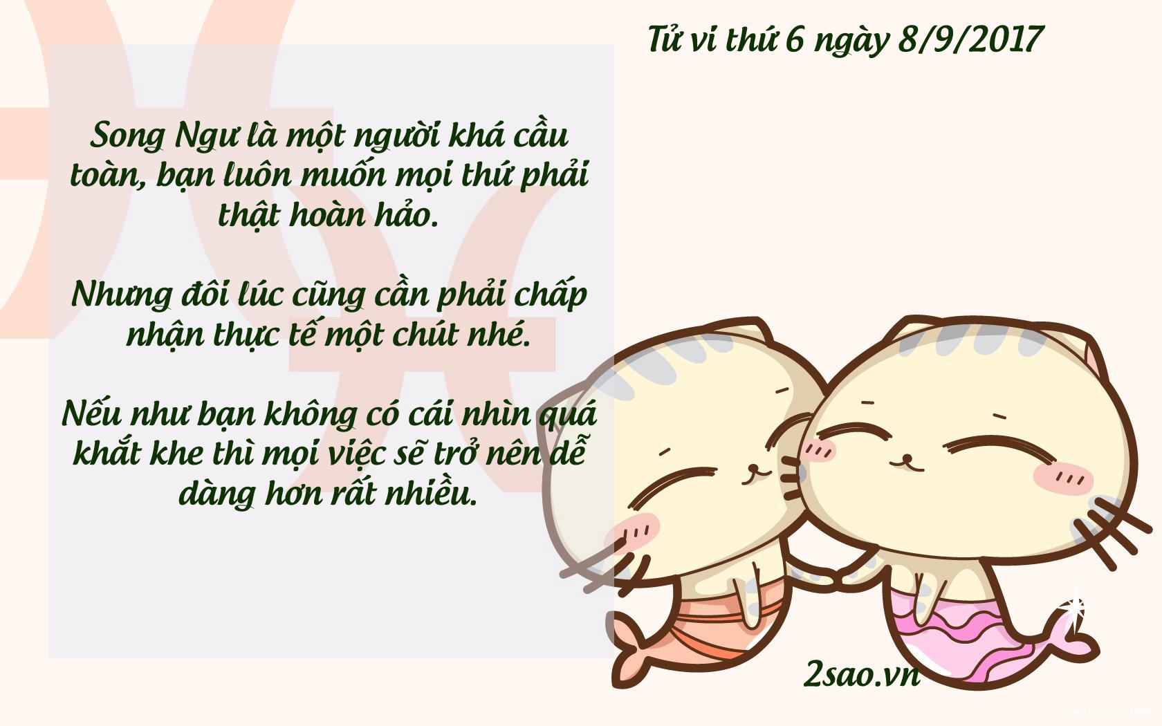 Tử vi thứ 6 ngày 8/9/2017 của 12 cung hoàng đạo-12