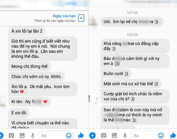 Vui tay kết bạn Facebook với trai đã có chủ, cô gái bị người yêu anh chàng mắng nhiếc, lập bàn thờ vì ghen-2