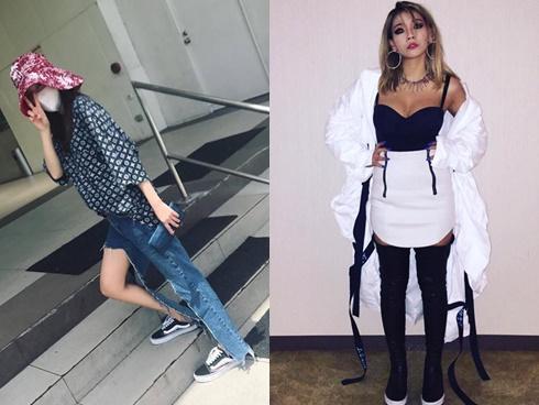 IU diện váy ngắn cũn - Yoona nổi bật nhất street style Hàn tuần qua-12