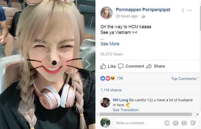 Hot girl cover nổi tiếng mạng xã hội Thái Lan sắp đến Việt Nam-1