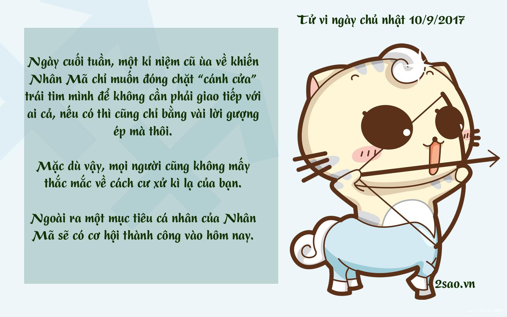 Tử vi chủ nhật ngày 10/9/2017 của 12 cung hoàng đạo-9