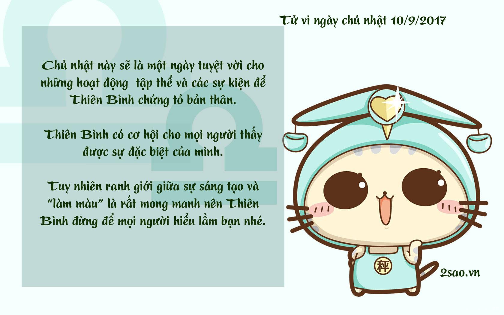 Tử vi chủ nhật ngày 10/9/2017 của 12 cung hoàng đạo-7