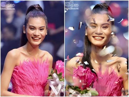 Kim Dung đăng quang Vietnam’s Next Top Model 2017 trong niềm sung sướng của... Thùy Dương