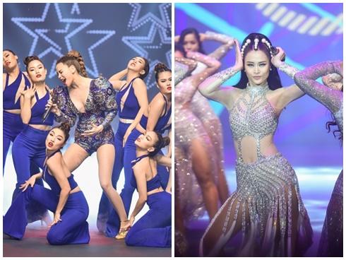 Hà Hồ nóng bỏng, Đông Nhi gặp sự cố đêm Chung kết