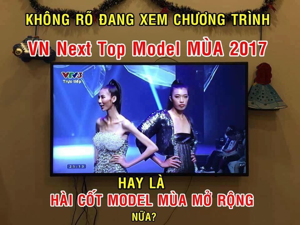 Cao Ngân như bộ xương di động đi catwalk trong đêm chung kết Next Top mùa All Stars-11