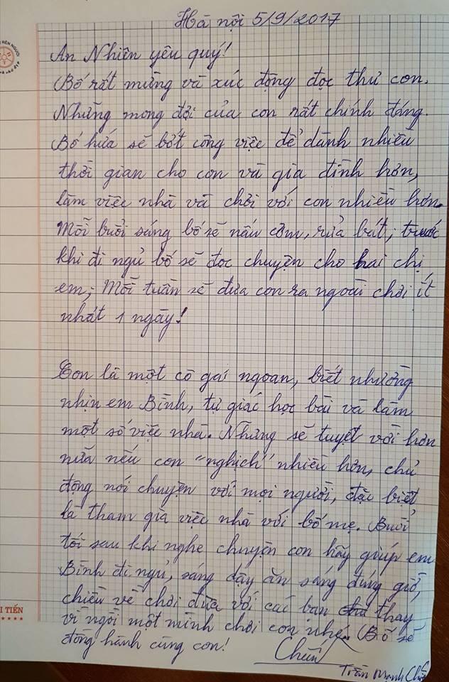 Cứ đi tối ngày vì công việc, cho đến khi nhận được bức thư của con gái, ông bố mới giật mình nhìn lại-3