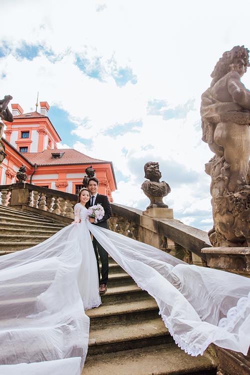 Cặp đôi bác sỹ Việt sống tại Séc hẹn hò trong… phòng giải phẫu, 7 năm sau về trường xưa chụp ảnh cưới-8