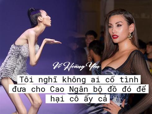 Võ Hoàng Yến: 'Tôi không tin ban tổ chức Next Top có thể nghĩ ra chiêu trò đó với Cao Ngân'