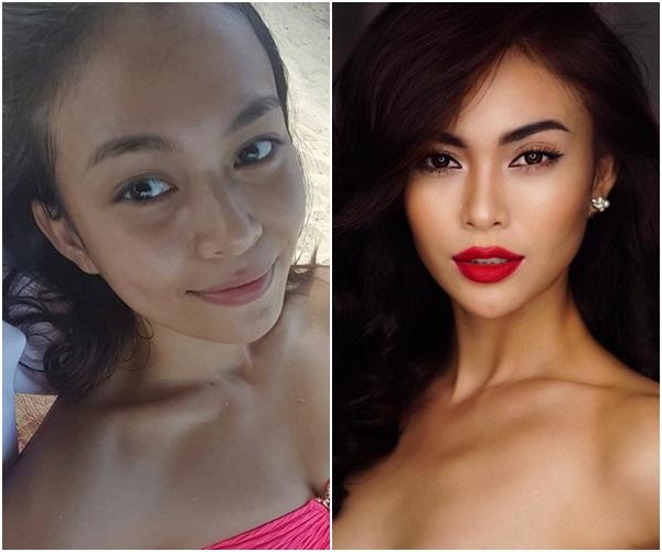 Ngã ngửa với nhan sắc thí sinh Hoa hậu Hoàn vũ Việt Nam 2017 khi trút bỏ son phấn-3