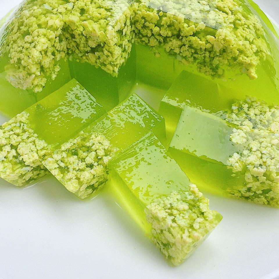 Mê tít món thạch cốm trong veo, lạ miệng mà ngon bất ngờ-5