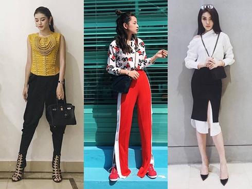 Cứ đen - trắng mà diện, street style của Kỳ Duyên vươn lên top sao mặc đẹp nhất tuần này