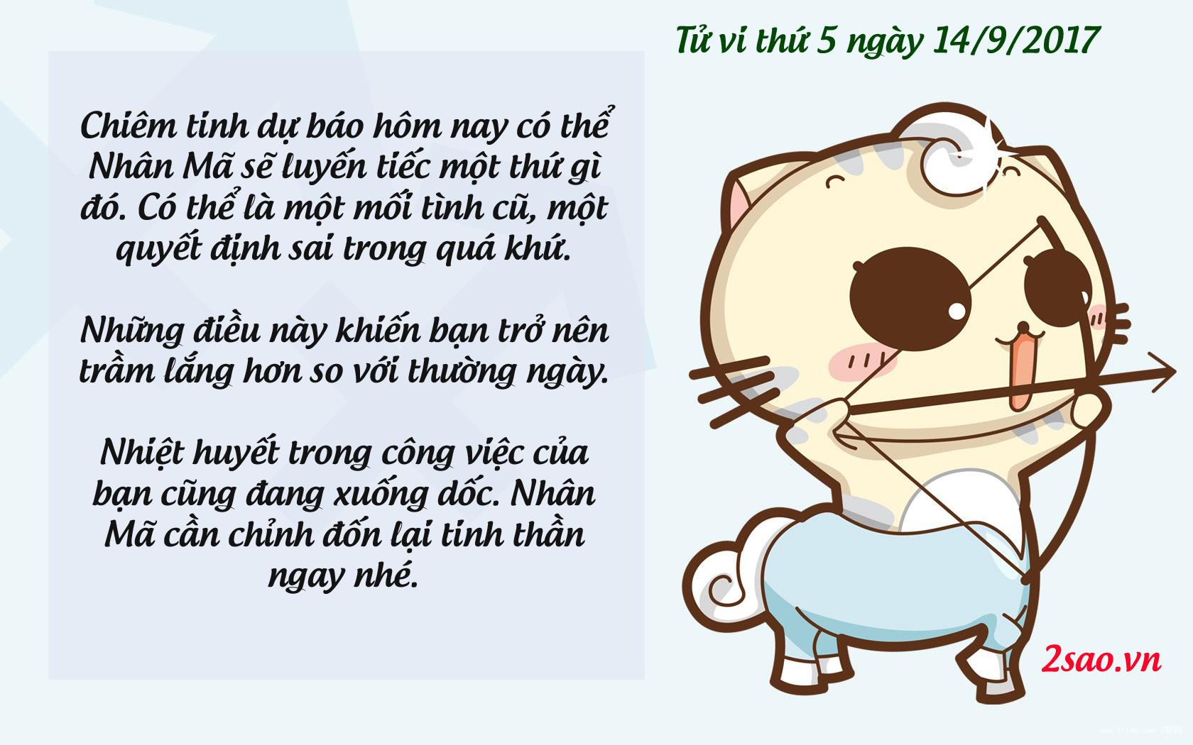 Tử vi thứ 5 ngày 14/9/2017 của 12 cung hoàng đạo-9