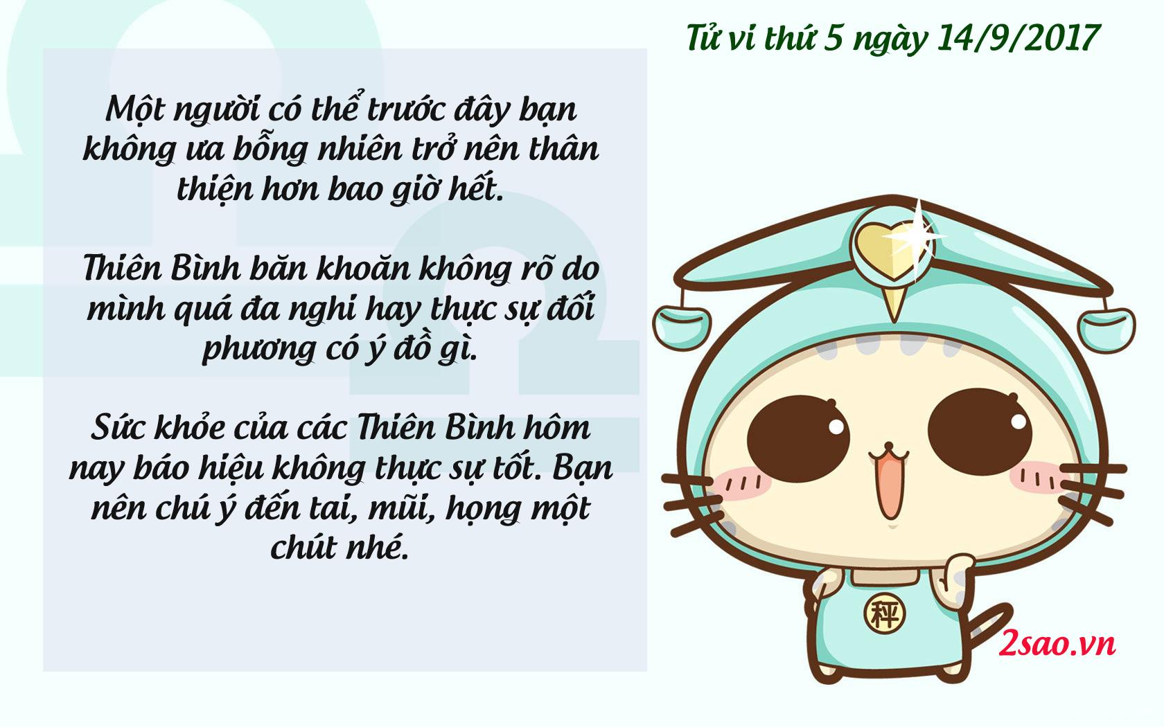 Tử vi thứ 5 ngày 14/9/2017 của 12 cung hoàng đạo-7