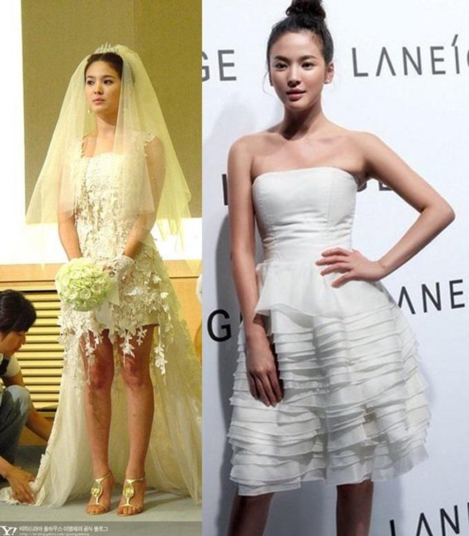 Loạt váy cưới đẹp lộng lẫy của Song Hye Kyo khiến fan phát sốt-3