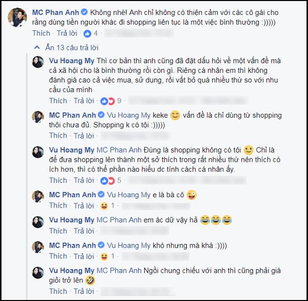 MC Phan Anh và Á hậu Hoàng My bất đồng khi cùng cân thí sinh Hoa hậu Hoàn vũ Việt Nam-3