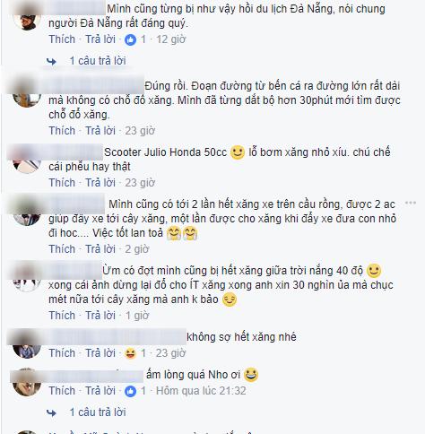 Đang đi giữa đường vắng thì hết xăng, cô gái gặp người đàn ông bặm trợn đi tới và nói câu sẽ khiến ta mỉm cười-3