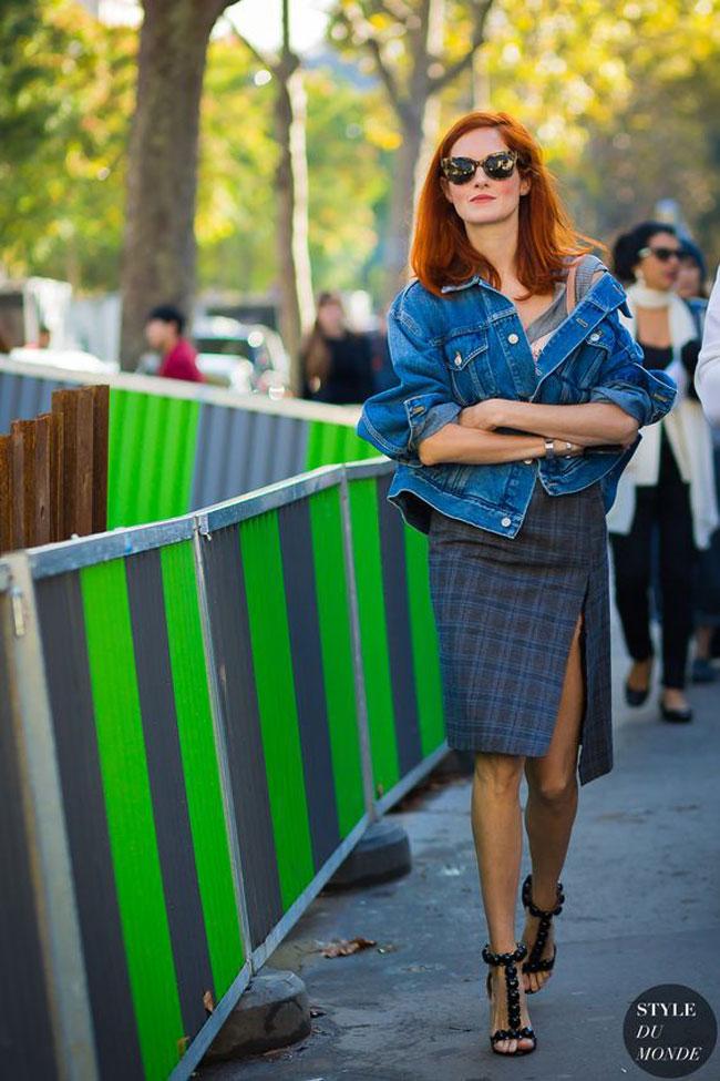 Tưởng ăn mặc cẩu thả nhưng hóa ra đây là mốt mới của áo khoác denim-8