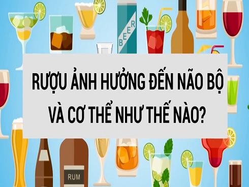 Rượu tác động đến não bộ và cơ thể như thế nào?